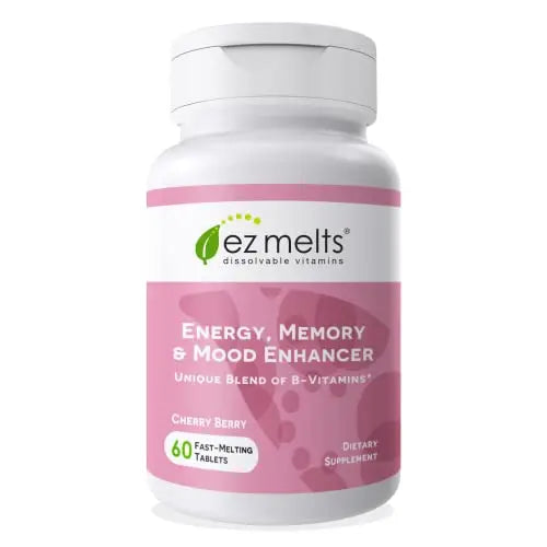 EZ Melts Dissolvable Energy, Memory & Mood Enhancer, Blend of B-Vitamins, Sugar-Free EZ Melts Au supplements