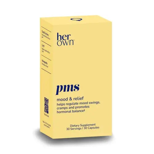 her own PMS, Supports PMS Symptoms, Promotes Positive Mood, Natural Hormone Balance her own Au supplements