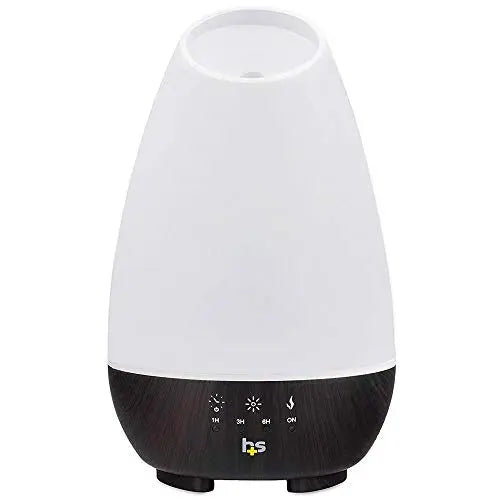 HealthSmart Essential Oil Diffuser, Cool Mist Humidifier and Aromatherapy Diffuser, FSA HSA Eligible with 500ML HealthSmart Au supplements