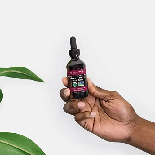 Global Healing Liver Health - Natural Vegan Liquid Drops Supplement Supports Liver Global Healing Center Au supplements