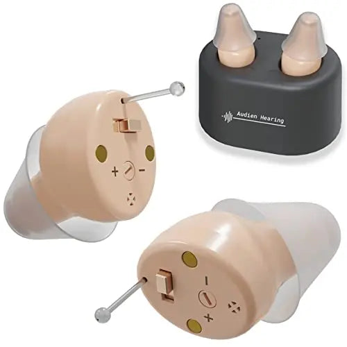 Audien ATOM Rechargeable Hearing Amplifier to Aid and Assist Hearing Audien Hearing Au supplements