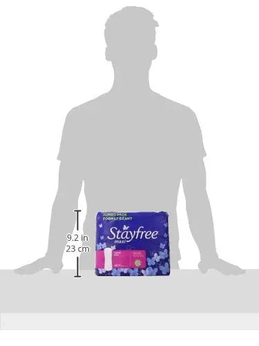 Stayfree Maxi Pads for Women, Super - 66 Count Stayfree Au supplements