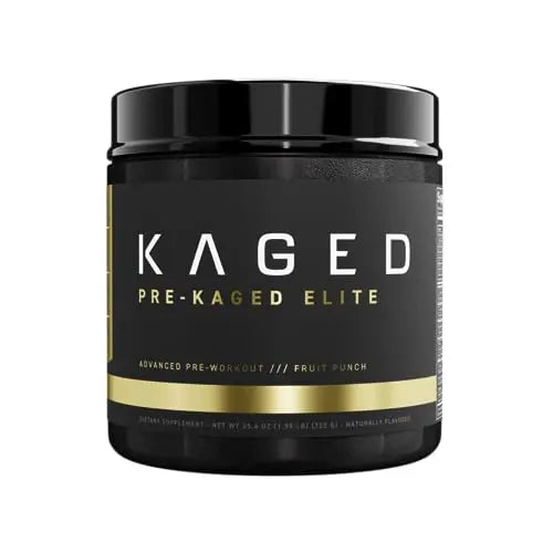 Kaged High Stimulant Pre Workout Powder | Fruit Punch | Pre-Kaged Elite | L-Citrulline Kaged Au supplements