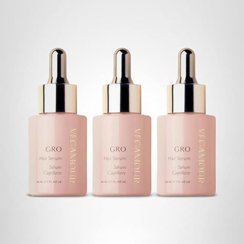 VEGAMOUR GRO Hair Serum for Hair Thinning, Thicker Fuller Looking Hair, Non Oily Tonic, 3 pack, 90 day supply VEGAMOUR Au supplements