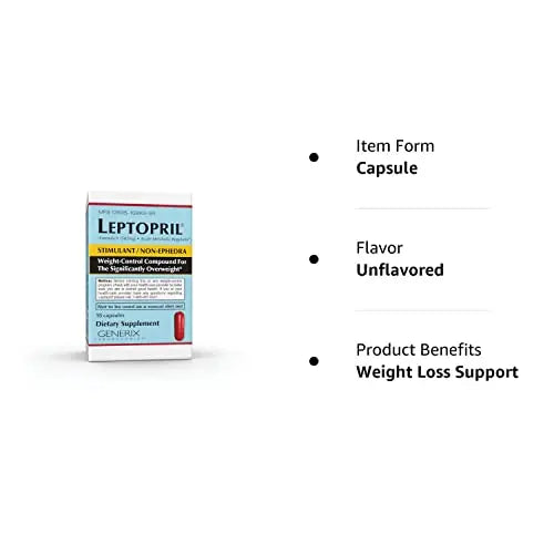 GENERIX LABORATORIES Leptopril- Dietary Supplement and Acute Metabolic Regulator Basic Research Au supplements
