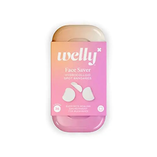 Welly Bandages - Face Savers, Hydrocolloid Acne Blemish Patch, Adhesive, Small Spot Shape Welly Au supplements