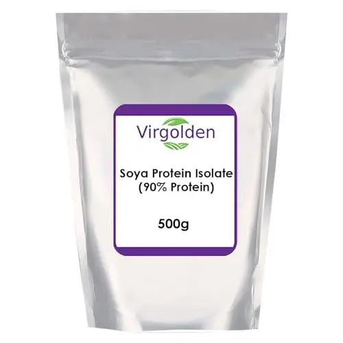 SOYA Protein Isolate 500g (90% Protein) by Virgolden, Unflavoured, Vegan Protein Shake VIRGOLDEN Au supplements