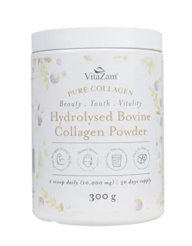 Vitazam Bovine Collagen Peptides - Hydrolyzed Type 1 & 3 Collagen Powder Protein Supplement for Healthy VitaZam Au supplements