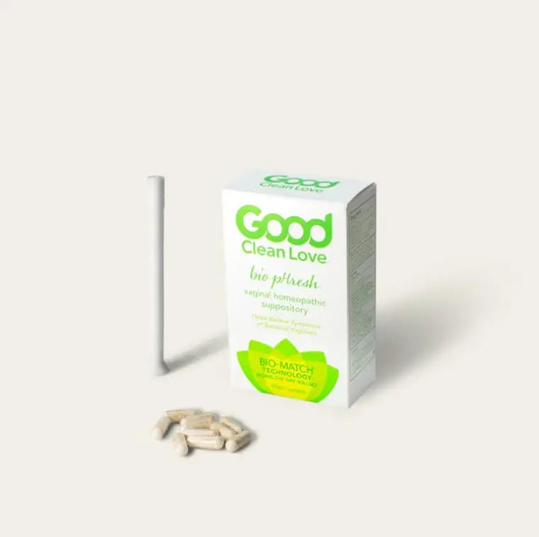 Good Clean Love BioPhresh Vaginal Suppository, Relieves Itching and Irritation and ReBalance Moisturizing Good Clean Love Au supplements