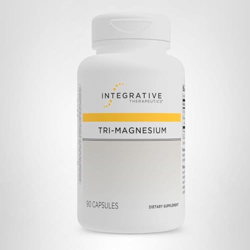 Integrative Therapeutics Tri-Magnesium - Supports Cellular Energy & Energy Metabolism - Magnesium Supplement for Heart & Nerve Health Support