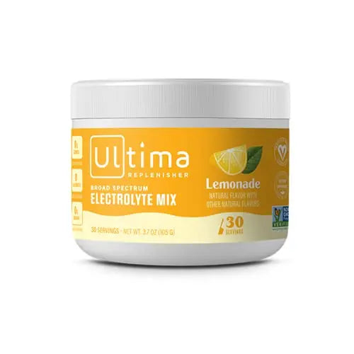 Ultima Replenisher Electrolyte Hydration Drink Mix, Lemonade, 30 Serving Tub Ultima Replenisher Au supplements