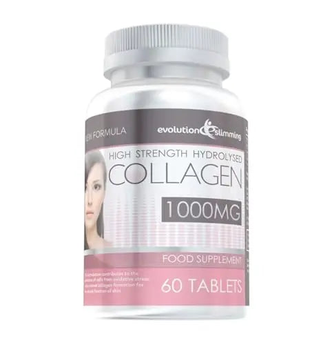 Hydrolysed Collagen High Strength 1,000mg for Hair, Skin & Nails, 60 Tablets, Evolution Slimming Evolution Slimming Au supplements