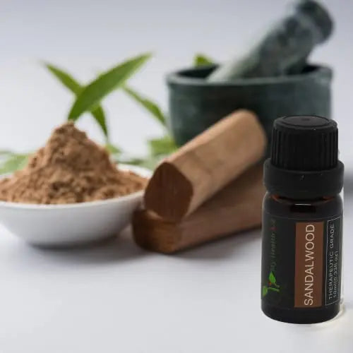 My Health A-Z Sandalwood Essential Oil, Organic 10ml (Santalum Album) Extracted My Health A-Z Au supplements