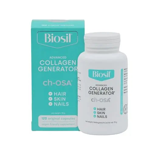 Biosil Collagen Generator - 120 Capsules - with Patented ch-OSA Complex - Generates & Protects BioSil Au supplements
