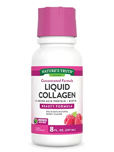 Nature's Truth Liquid Collagen | 8 oz | Non-GMO, Gluten Free Supplement | Natural Berry Nature's Truth Au supplements