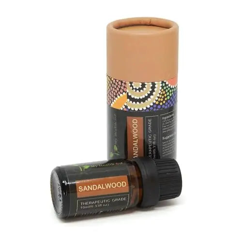 My Health A-Z Sandalwood Essential Oil, Organic 10ml (Santalum Album) Extracted My Health A-Z Au supplements