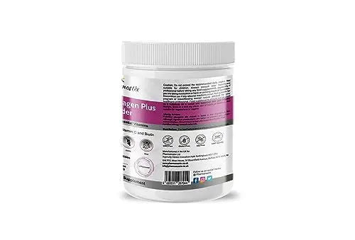 Pharmanostix Hydrolysed Marine Collagen Plus Powder 300g - 10,000mg Collagen with Hyaluronic Acid Pharmanostix Au supplements