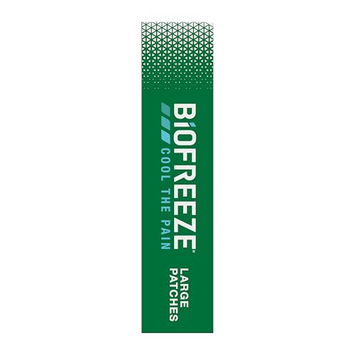 Biofreeze Menthol Pain Relieving Patches (5 Patches Per Box) Up To 8 Hours Of Pain Relief From Sore Muscles, Arthritis, Backaches, Spains, Bruises, Strains And Joint Pain (Package May Vary) Biofreeze Au supplements