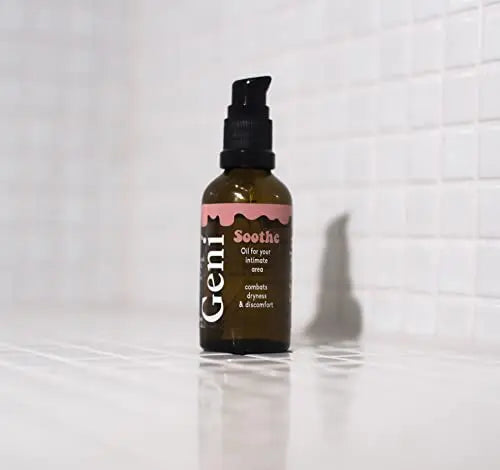Geni Soothe - Perfume and SOAP Free Intimate Oil. Gentle Alternative to Intimate wash. Moizturizes Geni Au supplements