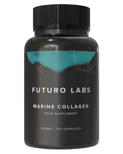 Marine Collagen Capsules 1200mg with VIT C (12mg) and Zinc (1.5mg) - Made in The UK Futuro Labs Au supplements