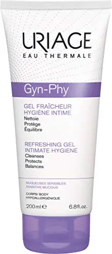 Uriage Gyn Phy Refreshing Intimate Gel | Feminine pH Balancing Wash to Gently Clean, Protect and Soothe Uriage Au supplements