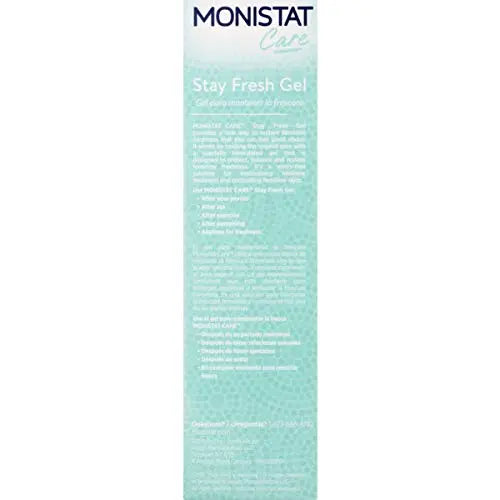 Monistat Stay Fresh Gel, Odor Eliminating Gel for Feminine Care, Fragrance Free Vaginal Gel, Prefilled Monistat Au supplements