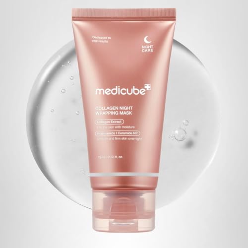 medicube Wrapping Mask Collagen Overnight Peel Off Facial Mask | Elasticity & Hydration Care, Reduces Sagging & Dullness
