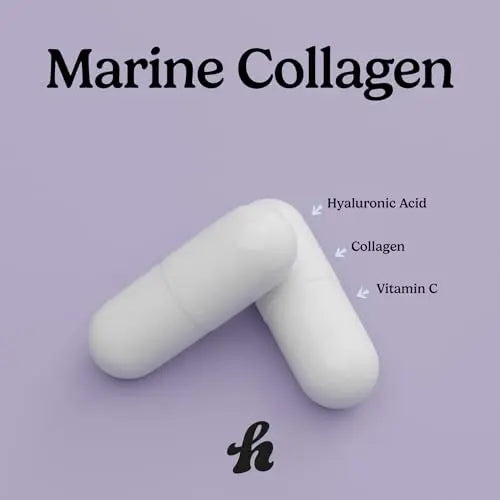 Humanz Collagen Capsules - Marine Collagen with Vitamin C - Collagen Supplements for Women & Men Humanz Au supplements