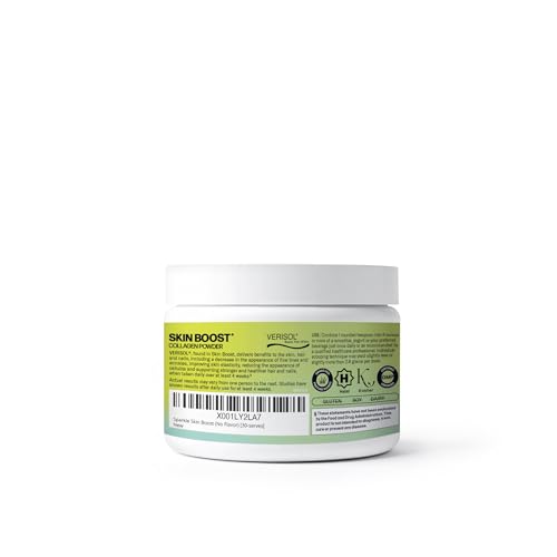 Sparkle Wellness VERISOL Bioactive Hydrolyzed Collagen Peptides | Collagen Powder Supplement with Vitamin C for Skin, Hair & Nail Health | Skin Boost (No Flavor) [30-Serves] Sparkle Wellness Au supplements