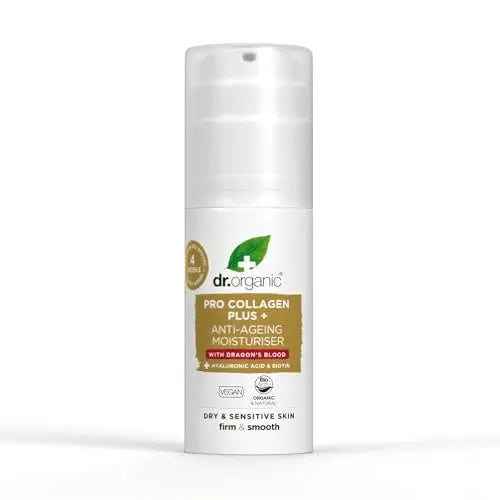 Dr Organic, Organic Pro Collagen with Dragons Blood, Natural, Vegan, Cruelty Free, Paraben & SLS Free, 50ml DR ORGANIC Au supplements