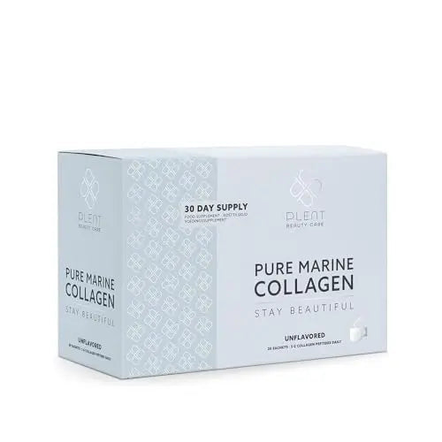 Plent Pure Marine Collagen Unflavoured - Stay Beautiful - 5G Collagen Peptides Daily - 30 Sachets Plent Au supplements