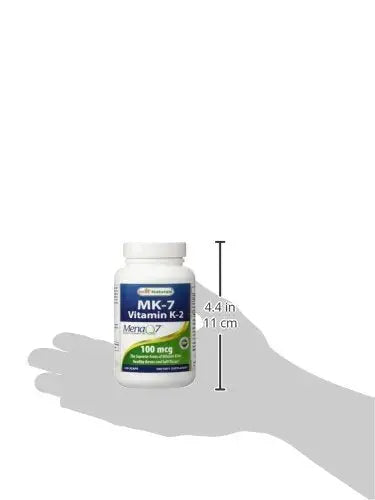 Best Naturals MK-7 Vitamin K2 100 mcg 120 Vcaps Best Naturals Au supplements