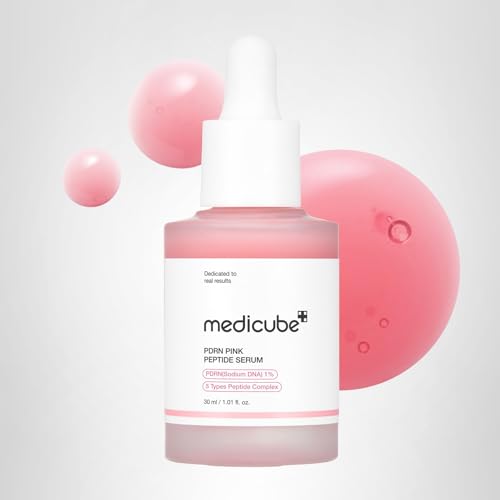 medicube PDRN Pink Peptide Serum with Salmon DNA | Pink Glow Serum with Peptides