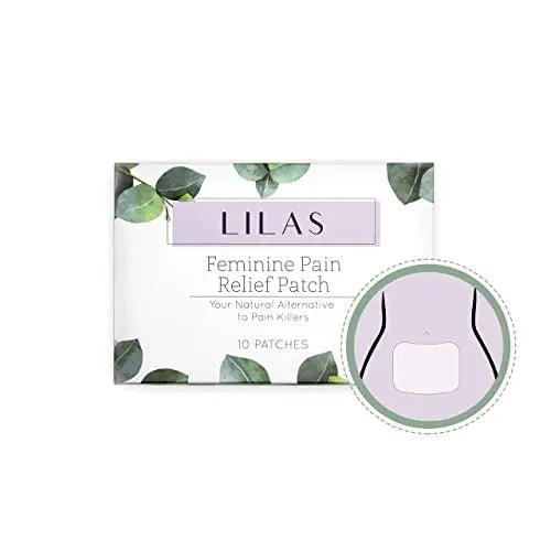 LILAS Period Cramps Pain Relief Patch - Pack of 10 LILAS Au supplements