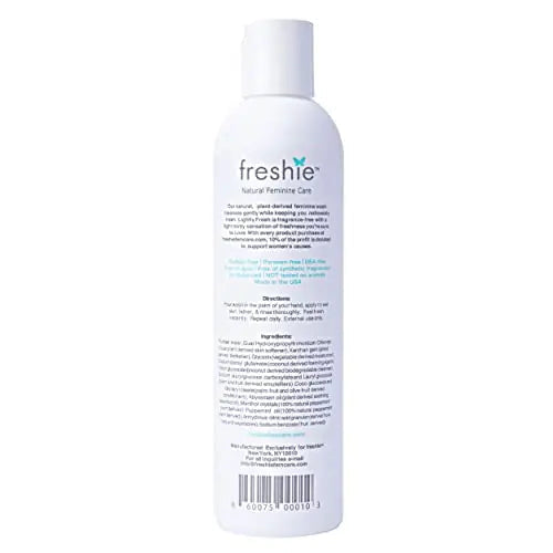 freshie Natural Feminine Care pH-Balanced Cleansing Wash Odor-Blocking Plant-Based freshie Natural Feminine Care Au supplements