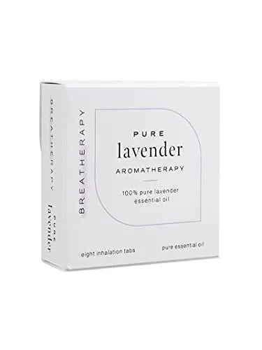 Breatherapy Pure Essential Oil Aromatherapy Inhalation Tabs, 8-Pack (Lavender) Breatherapy Au supplements