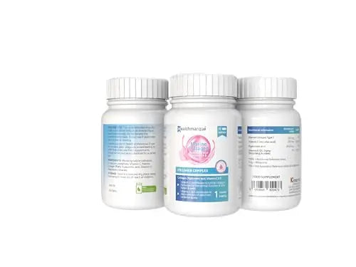 Collagen Complex | Collagen + Hyaluronic Acid + Vitamin C + Vitamin E | Tablets Healthmarque Au supplements
