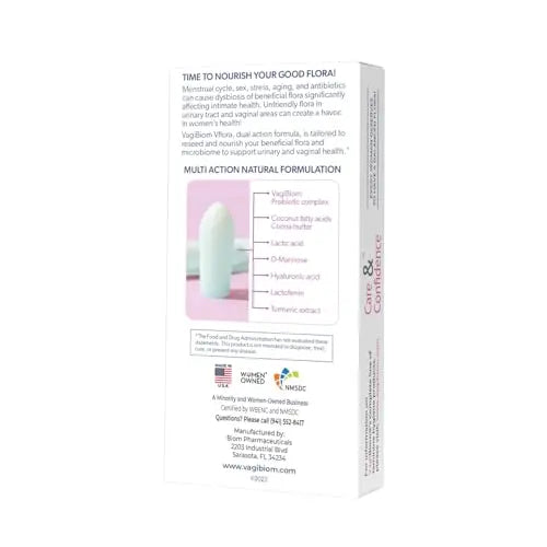VagiBiom Dual Action Formula. Vaginal and Urinary Support to Balance Intimate Flora VagiBiom Au supplements