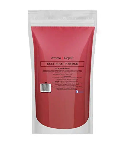 Beet Root Powder 8 oz. by Aroma Depot Raw & Non-GMO I Vegan & Gluten Free I Nitric Aroma Depot Au supplements
