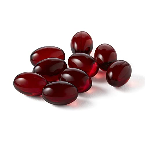 Megared Omega-3 Fish Oil + High Absorption Krill Oil 500mg Softgels, MegaRed Advanced 4in1 (80 count in a bottle) Concentrated Omega-3 Fish