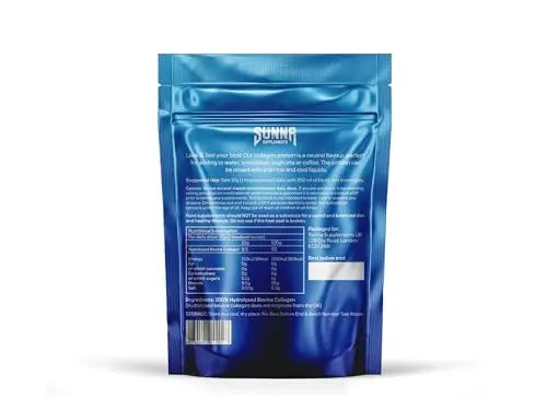 SUNNA SUPPLEMENTS - Halal Bovine Collagen Protein Powder for Hair, Skin, Nails and Joints SUNNA SUPPLEMENTS Au supplements