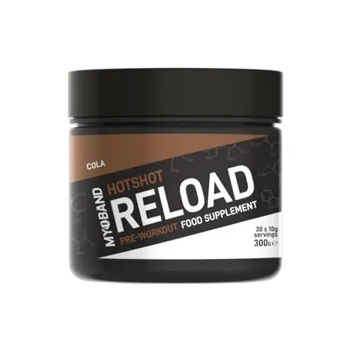 MYOBAND Hotshot Reload Pre-Workout Protein Powder Food Supplement 300g - Cola Kube MYOBAND Au supplements