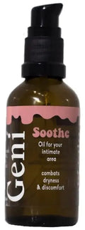 Geni Soothe - Perfume and SOAP Free Intimate Oil. Gentle Alternative to Intimate wash. Moizturizes Geni Au supplements