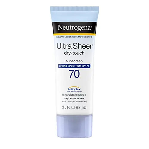 Neutrogena Ultra Sheer Dry-Touch Sunscreen Lotion, Broad Spectrum SPF 70 UVA/UVB Neutrogena Au supplements