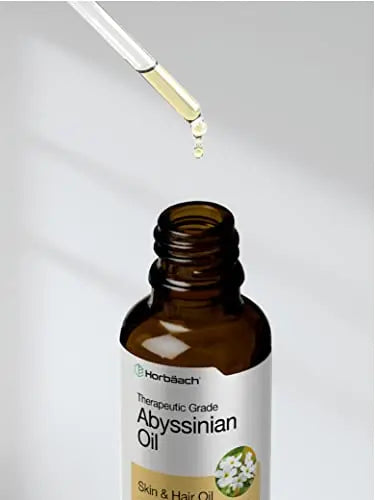 Abyssinian Oil 4 fl oz | Hair and Skin Oil | 2 Pack of 2oz | Paraben, SLS and Fragrance Free Horbäach Au supplements