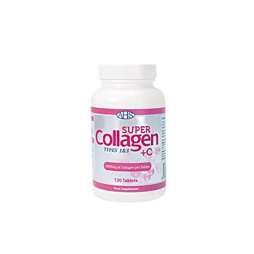 AHS Super Collagen + Vitamin C Tablets 120 Tablets - 6000mg Collagen per Serving - 1 Month Supply AHS Au supplements