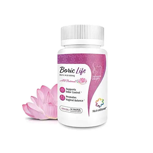 NutraBlast Boric Acid Vaginal Suppositories - 100% Pure Made in USA NutraBlast Au supplements