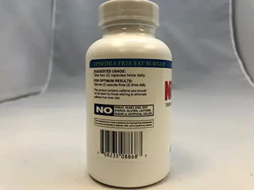Absolute Nutrition Thermogenic Fat Burners, Nophedra Capsules, 80 Count Bottle Absolute Nutrition Au supplements