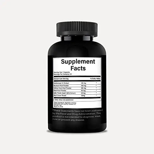 Honieve Total Body Cleanse - Cleanse Detox & Repair with Milk Thistle - 5 Day Fast & Effective Honieve Au supplements