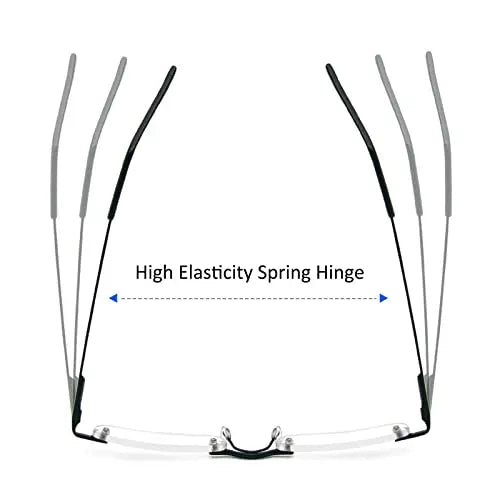 DXYXYO Mini Rimless Reading Glasses for Women Men, 2 Pack Slim Pocket Compact Metal DXYXYO Au supplements